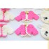 12 Pack Cute Mini Baby Girl Jacket Style Handmade Gift for Guests Keepsake Gift - Baby Shower Party Decorations